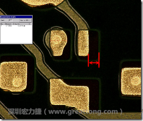 其他零件的防焊層印刷偏移，造成焊墊大小不一的現(xiàn)象。