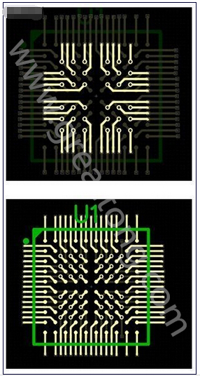如何布線(xiàn)不同的BGA圈，從最外層開(kāi)始，直到中心-深圳宏力捷