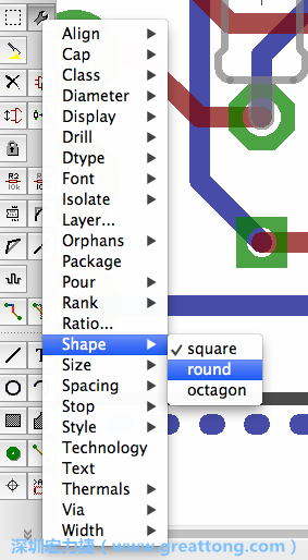 你可以在元件定位或是繪制完成之后，使用「變更/扳手（Change/wrench）」工具來改變元件里很許多多不同的性質(zhì)。